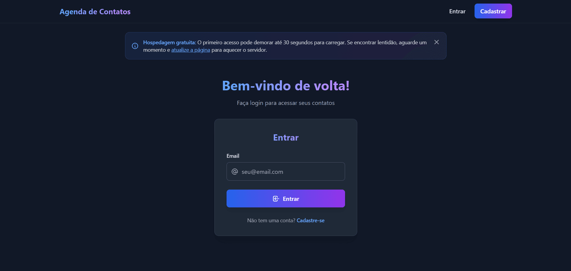 Agenda de Contatos - Imagem 1